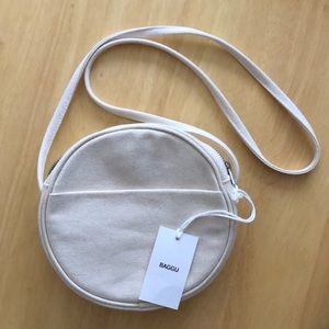Baggu canvas circle purse